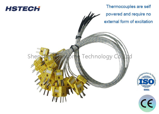 Ein guter Preis. Thermoelement mit Steckverbinder, 0-1000°C Gebrauchstemperatur, Keramik/Kunststoff Online