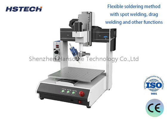 Ein guter Preis. Hochpräzisions 4-Achsen-Lötmaschine mit Schrittmotor und Timing-Gürtel-getriebenem System Online