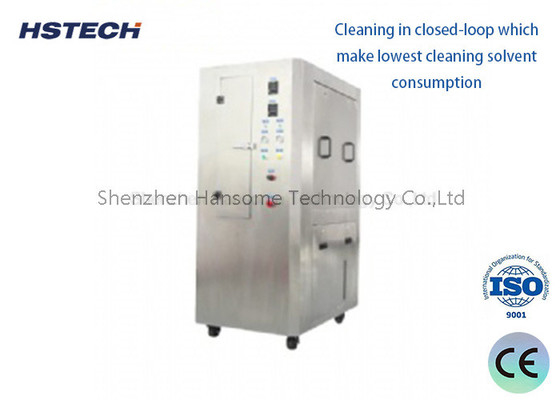 Ein guter Preis. Hochwertige SUS 304 Edelstahlmaschine 3 Stufen Filtersystem SMT Schablonenreinigungsmaschine Online