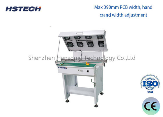 Ein guter Preis. Max 390mm SMT-Fahrkörper-PCB-Breite SMEMA-Signal-PCB-Handling-Ausrüstung mit ESD-Flachband Online