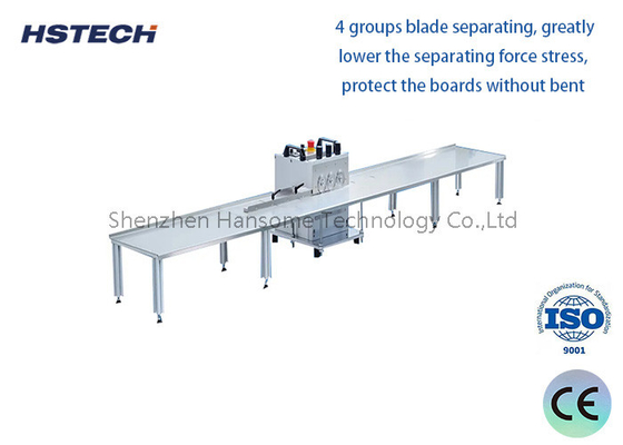 Ein guter Preis. Aluminium- und LED-Faserstreifen-Trennmaschine mit 4 Gruppen Blade Trennmaschine Online