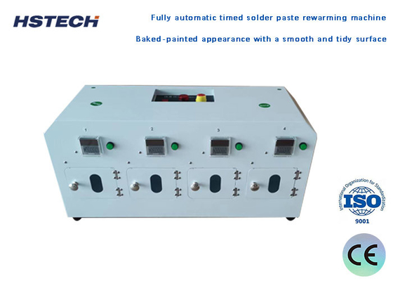 Ein guter Preis. 4 Tanks importierte elektrische Komponenten vollautomatisch Zeitgeschaltete Lötmaschine Paste Wiedererwärmung für die Temperatur Online