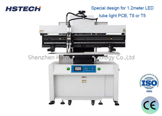 Ein guter Preis. Hochpräzisions-Semi-Auto 1,2 M-Bildschirmdrucker Lötmaschine mit 1,2 Meter LED-Rohr Online