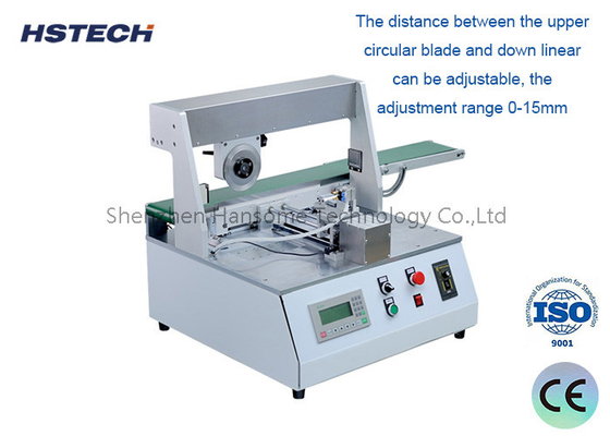 Ein guter Preis. Doppelschutzvorrichtung Blade Miving PCB Separator v-Cut PCB Depaneling Ausrüstung Online