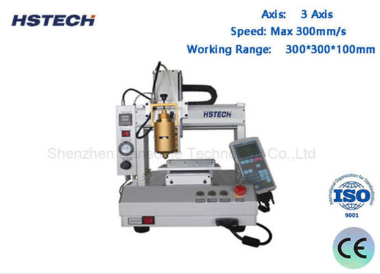 Ein guter Preis. Desktop 3-Achsen PUR-Klebstoffdosiergerät mit 300 mm/s Geschwindigkeit und 0,02 mm Wiederholgenauigkeit Online