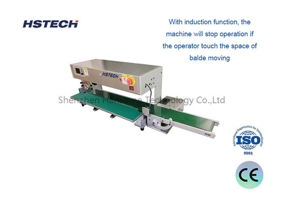 Ein guter Preis. HS-300 Blade Moving PCB Depaneling Equipment 400 mm Länge Einzelmotorsteuerung Online