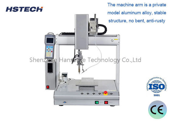 4 Achsen-Lötroboter mit automatischer Reinigung und mehrrichtungigen Lötkopf