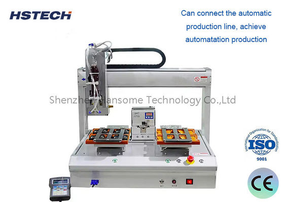 Hochpräzisions-Automatischer Lötroboter mit Doppel-Löttisch und Schrittmotor