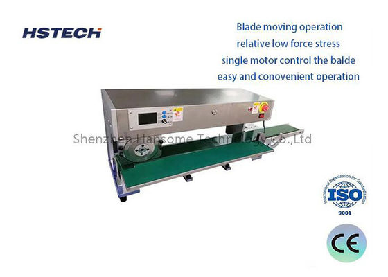 Hochpräzisions-PCB-Abschlaggeräte mit mobilen Klingen und automatisiertem Roboter