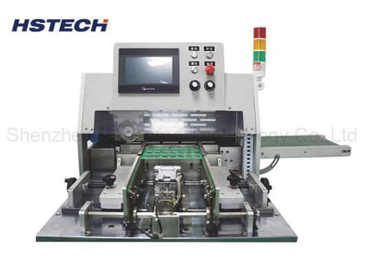 Ein guter Preis. V-Schnitt-PCB-Schneidmaschine Automatische Zufuhr ESD-Gürtel Transportbrett Manuelle Belastung Online
