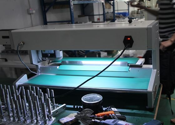 Edelstahl-PCB-Abschlaggeräte 400 mm Schneidlänge LED-Licht ausgestattet