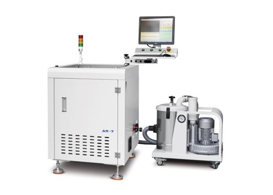 Ein guter Preis. 50000 RPM Spindel AC380V Staubsammler Offline automatische PCB-Routing-Maschine Online